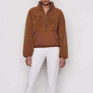 Great Condition FRAME teddy bomber jacket size S